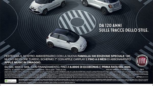 Anniversario Fiat 500