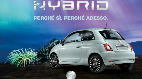 Fiat 500 Hybrid presentazione 2020