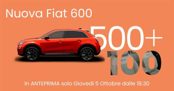 Marchi auto presenta la Nuova Fiat 600