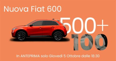 Presentazione Fiat 600 - Marchi auto presenta la Nuova Fiat 600
